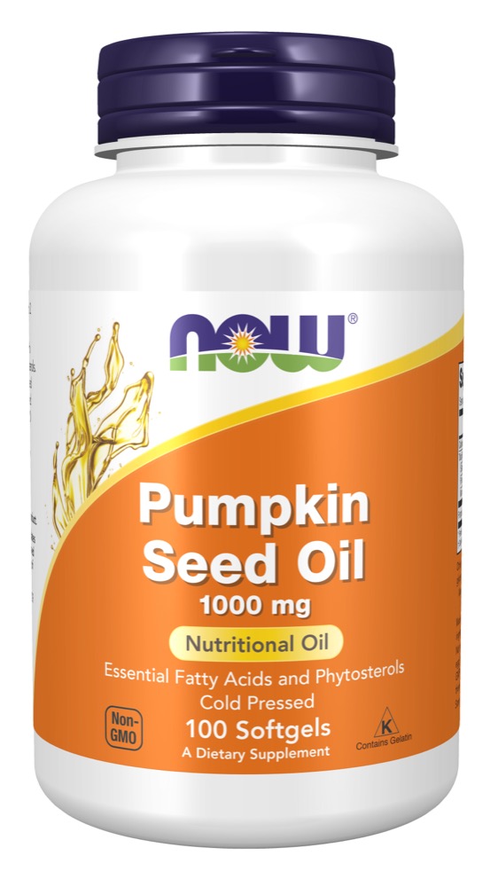 Now Vitamins - Pumpkin Oil 1000Mg 100 Sgels