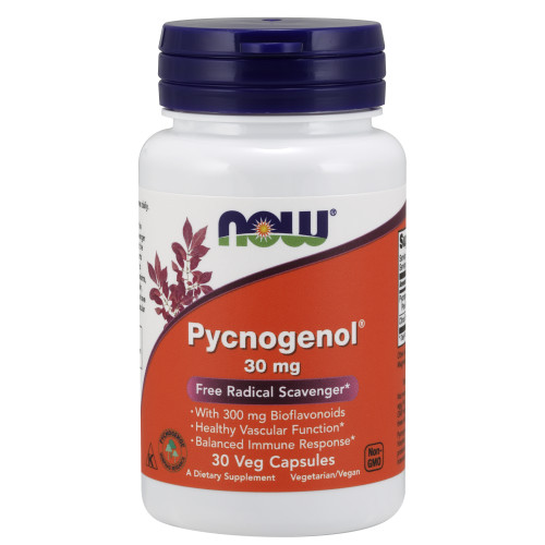 Now Vitamins - Pycnogenol 30 Mg 30 Caps