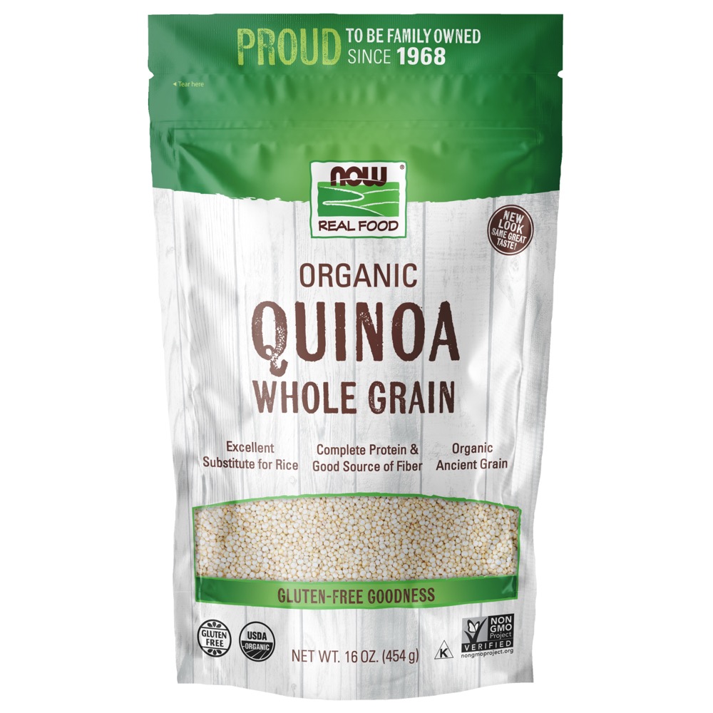 Now Vitamins - Quinoa Grain Organic 1 Lb