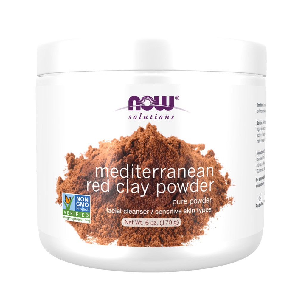 Now Vitamins - Red Clay 6 oz
