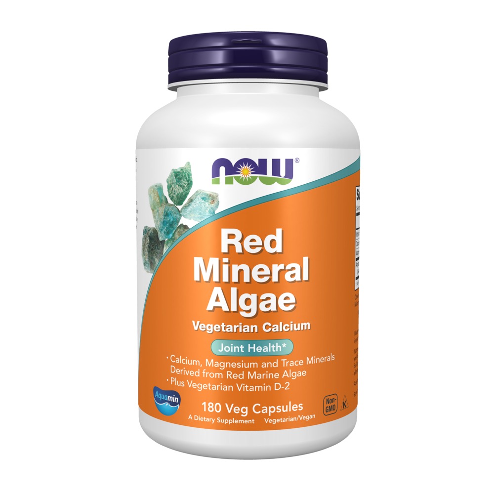 Now Vitamins - Red Mineral Algae 180 Vcaps