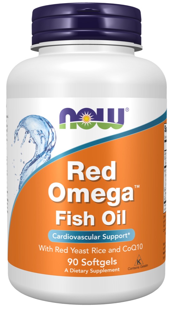 Now Vitamins - Red Omega 90 Softgels