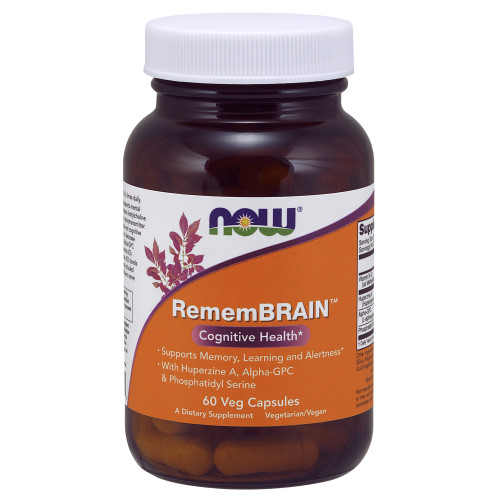 Now Vitamins - RememBRAIN™ 60 Veg Capsules-OUT OF STOCK