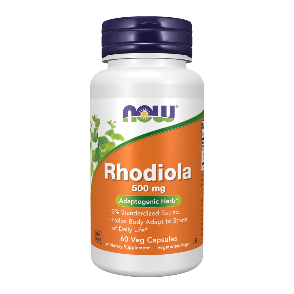 Now Vitamins - Rhodiola (Rhodiola Rosea) 60 Vcaps