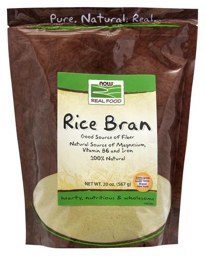 Now Vitamins - Rice Bran 20 oz    -OUT OF STOCK 