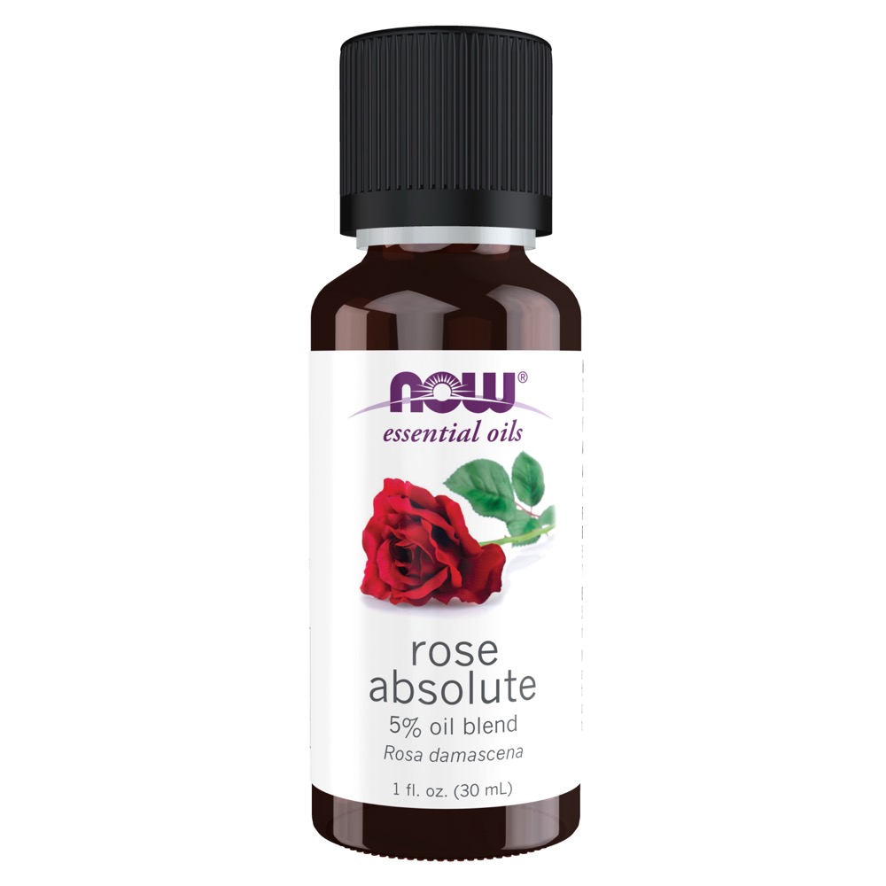 Now Vitamins - Rose Absolute 5% Oil  1 oz