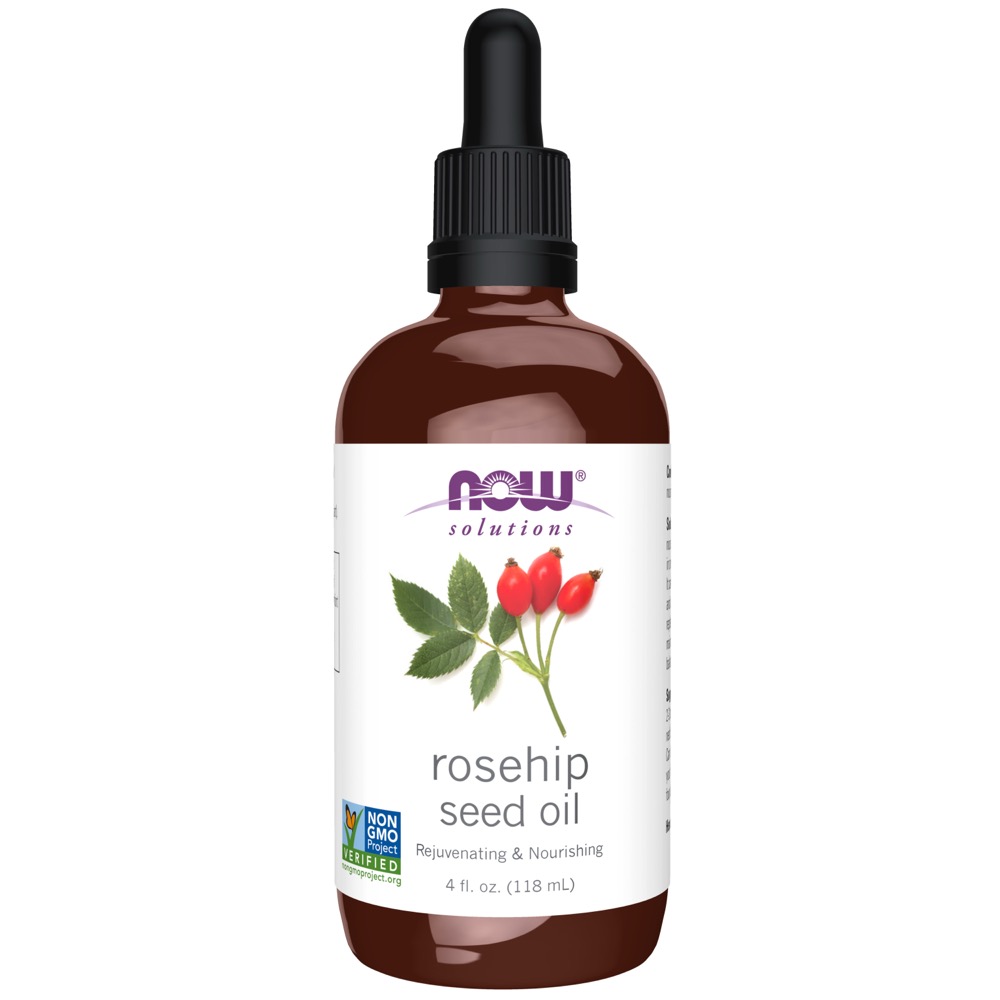 Now Vitamins - Rose Hip Seed Oil - 4 fl. oz. 