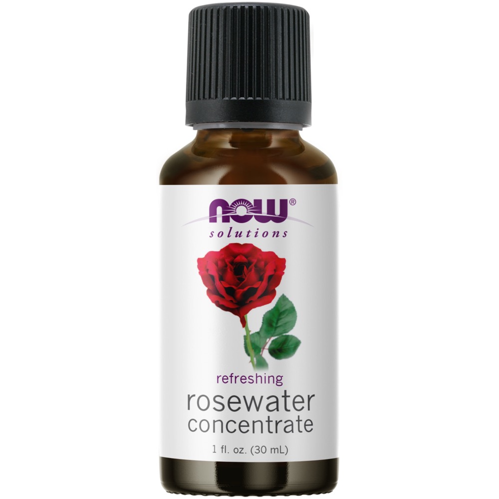 Now Vitamins - Rosewater Concentrate 1 oz-UNAVAILABLE