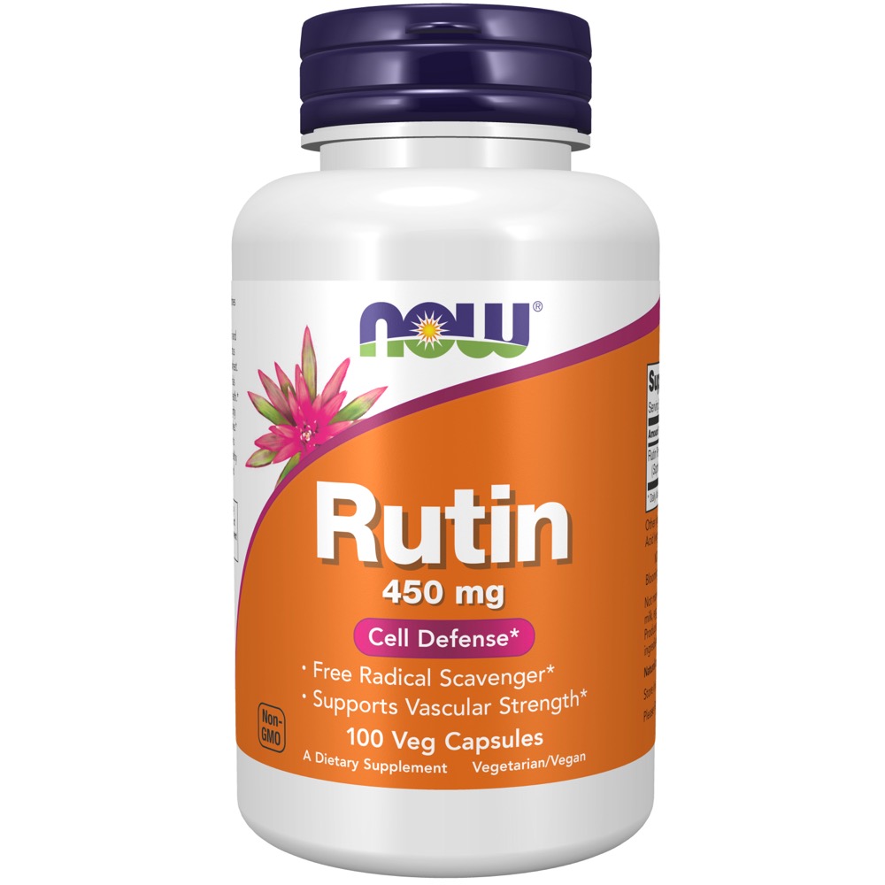 Now Vitamins - Rutin 500 Mg 100 Vcaps