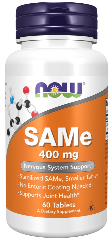 Now Vitamins - Sam-E 800/400Mg 60/Tabs