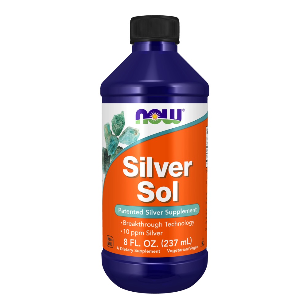 Now Vitamins - Silver Sol 10PPM 8oz