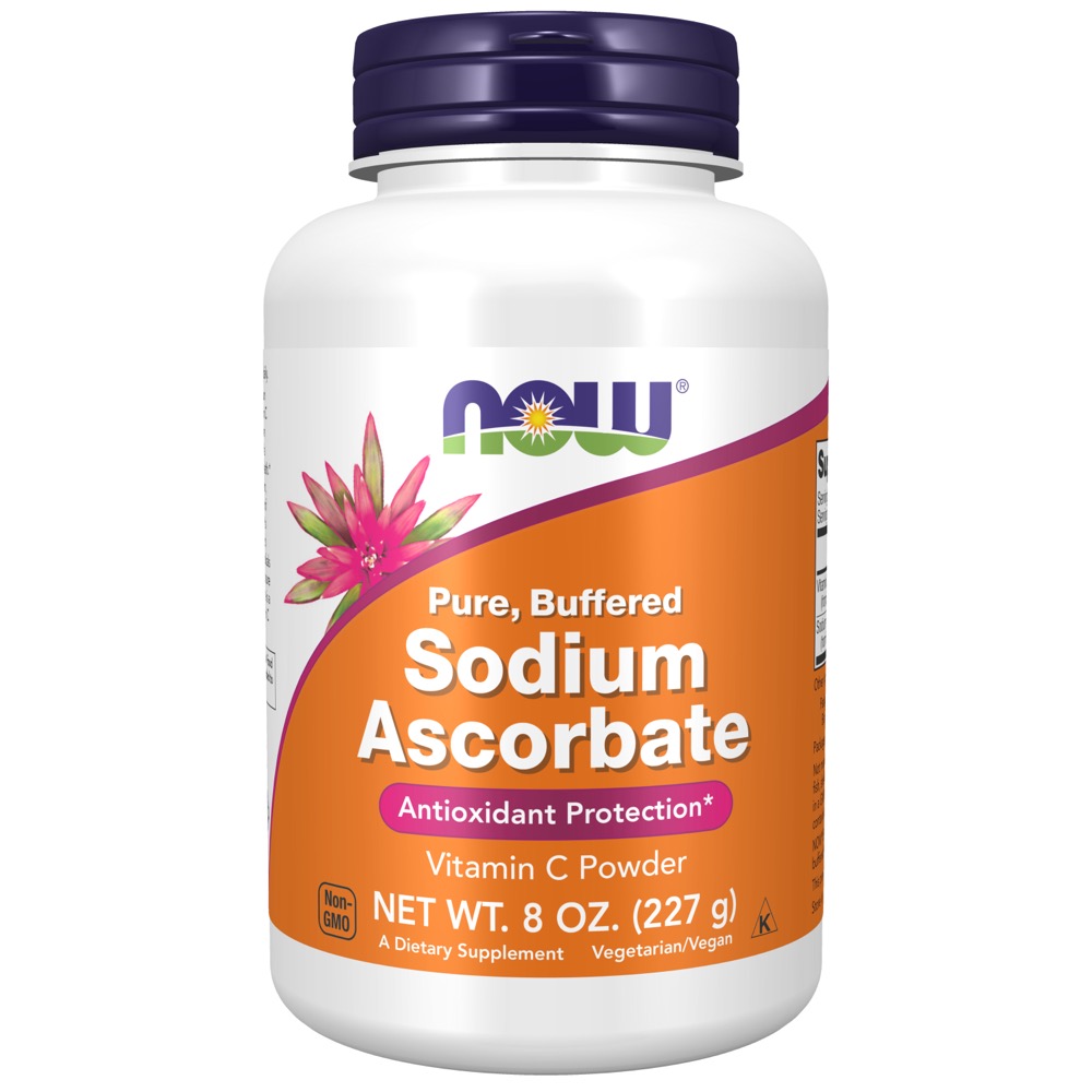 Now Vitamins - Sodium Ascorbate 8 oz