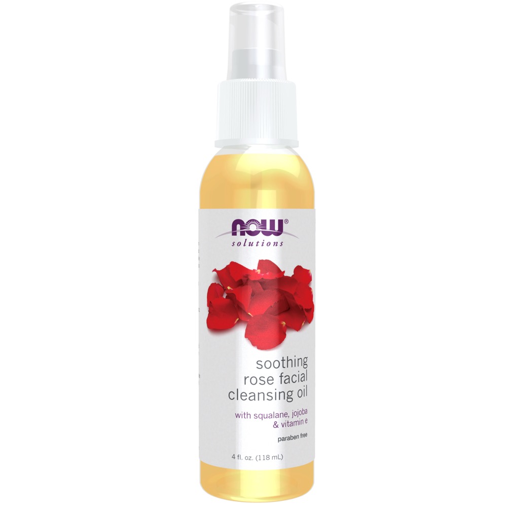 Now Vitamins - Soothing Rose Facial Cleansing Oil 4 fl oz