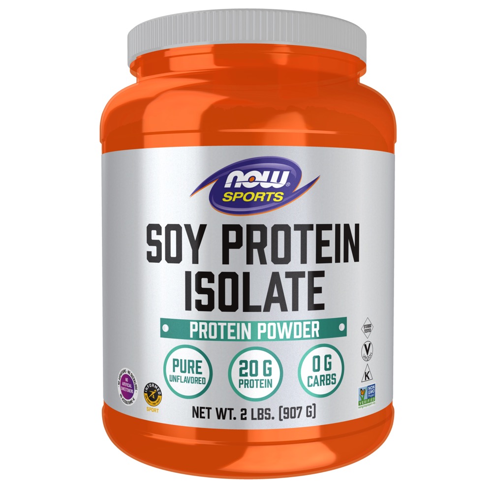 Now Vitamins - Soy Protein Isolate Non-Gmo Unflavored 2 Lbs.