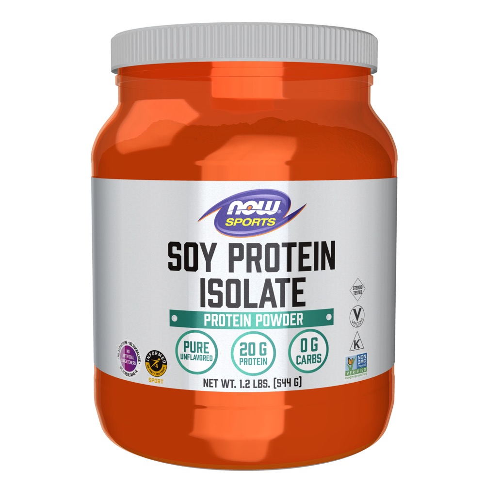 Now Vitamins - Soy Protein Non-Gmo  1 Lb