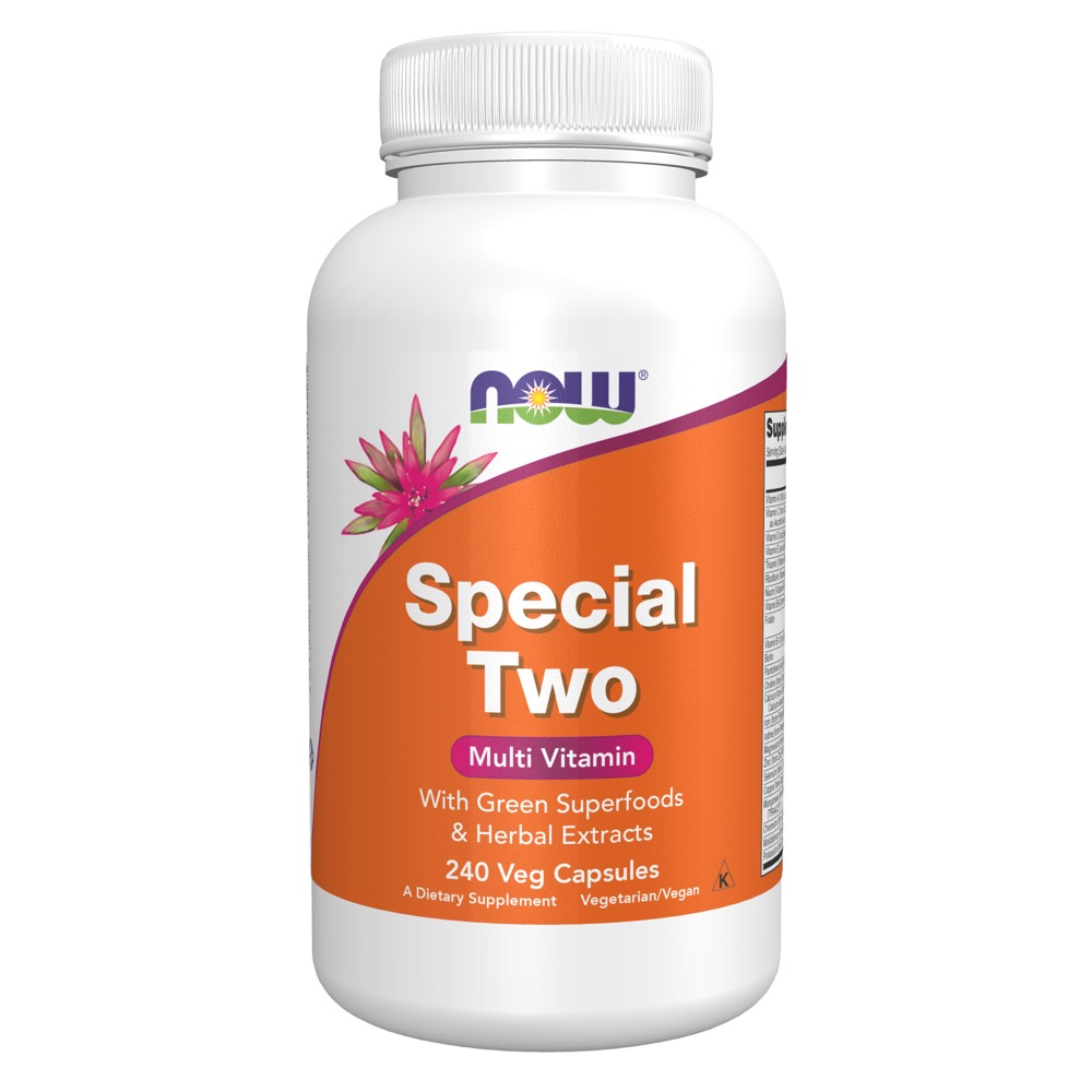  Now Vitamins - Special Two Multiple Vitamin 240 Vcaps 