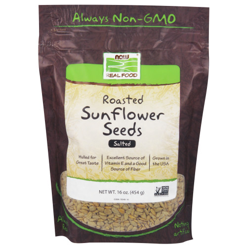 Now Vitamins - Sunflower Seeds Rstd/Sltd 1 Lb-OUT OF STOCK