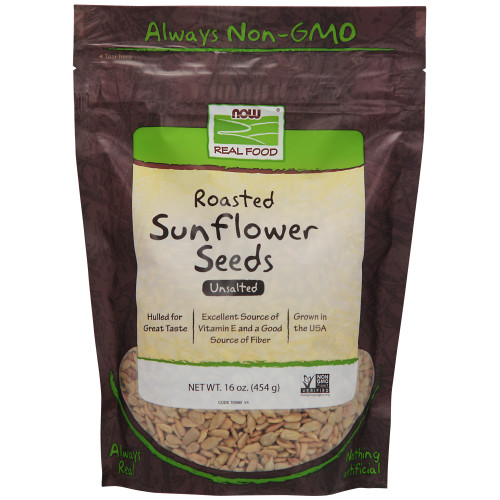 Now Vitamins - Sunflower Seeds Rstd/Unsalted 1 Lb -OUT OF STOCK 