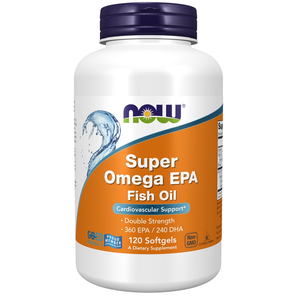 Now Vitamins - Super EPA 360/240 2X 120 Sgels
