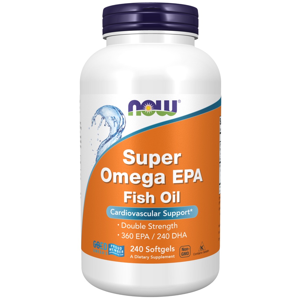Now Vitamins - Super EPA Double Strength 240 Sgels