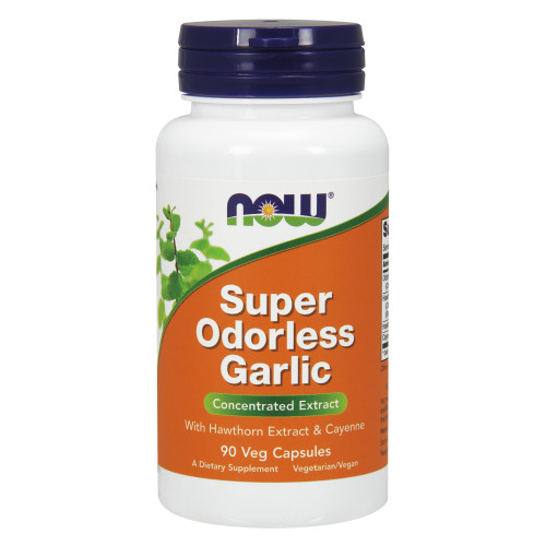 Now Vitamins - Super Odorless Garlic 50Mg 90 Caps-OUT OF STOCK