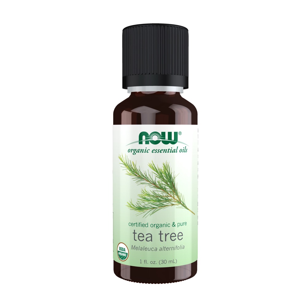 Now Vitamins - Tea Tree Essential Oil (Certified Organic) 1 oz.