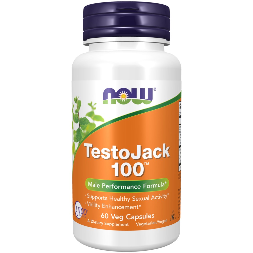 Now Vitamins - Testojack 100 60/Vcaps