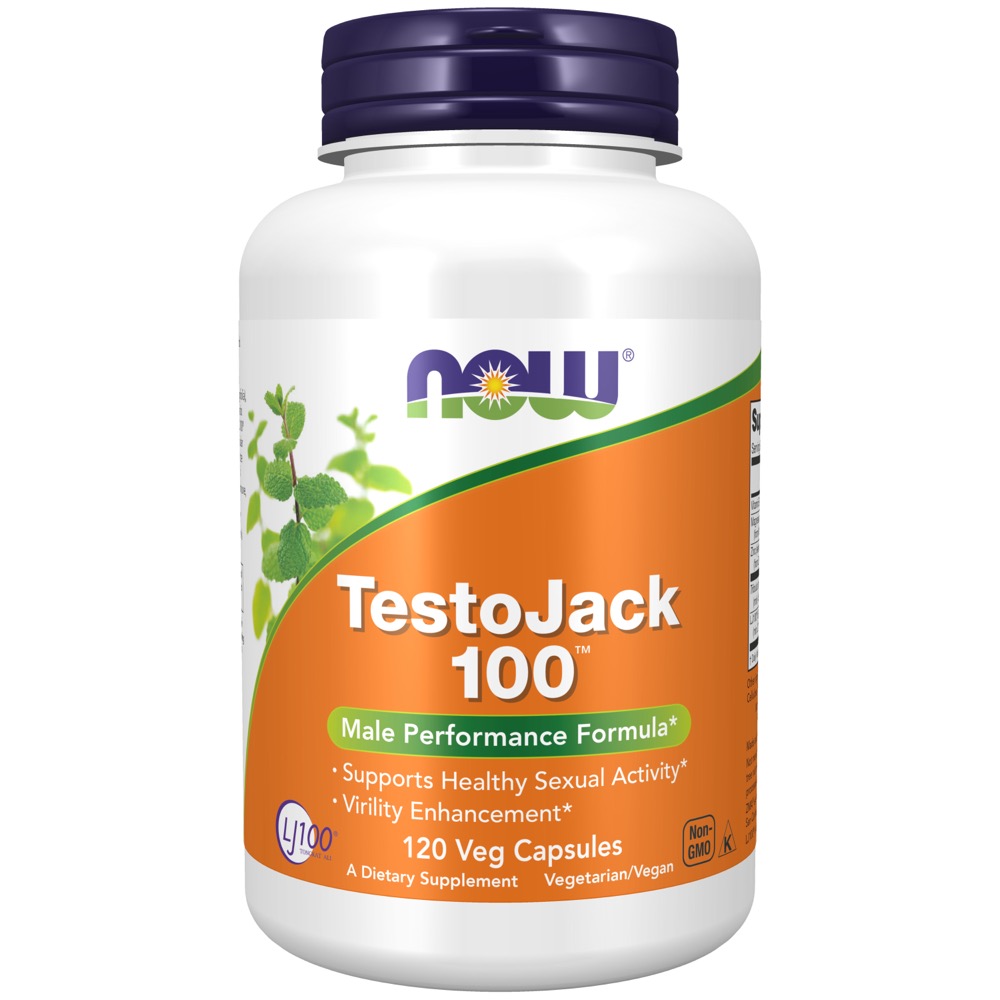 Now Vitamins - Testojack 100 Mg 120 Caps