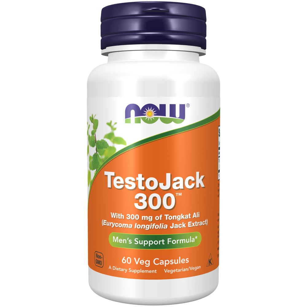 Now Vitamins - TestoJack 300mg 60 veg caps