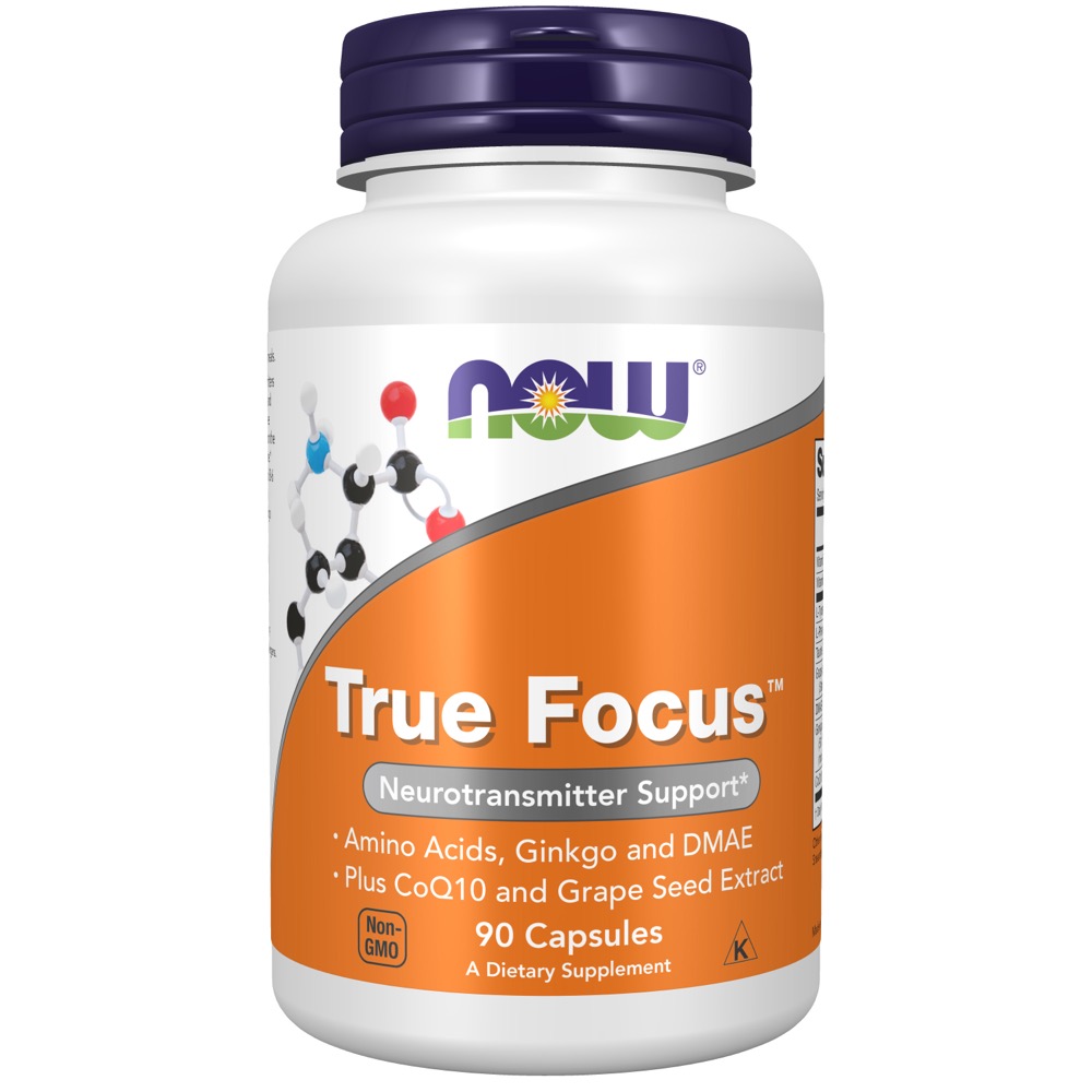Now Vitamins - True Focus 90 Vcaps