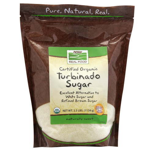 Now Vitamins - Turbinado Sugar 2.5 Lbs. Organic, Non-Ge-UNAVAILABLE