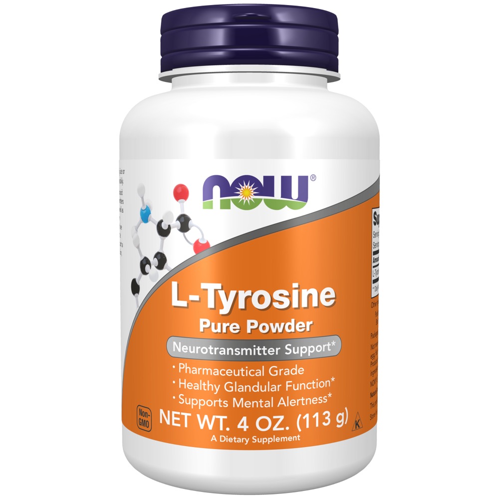 Now Vitamins - Tyrosine Powder 4 oz