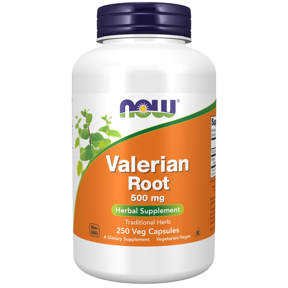 Now Vitamins - Valerian Root 500 Mg 250 Caps