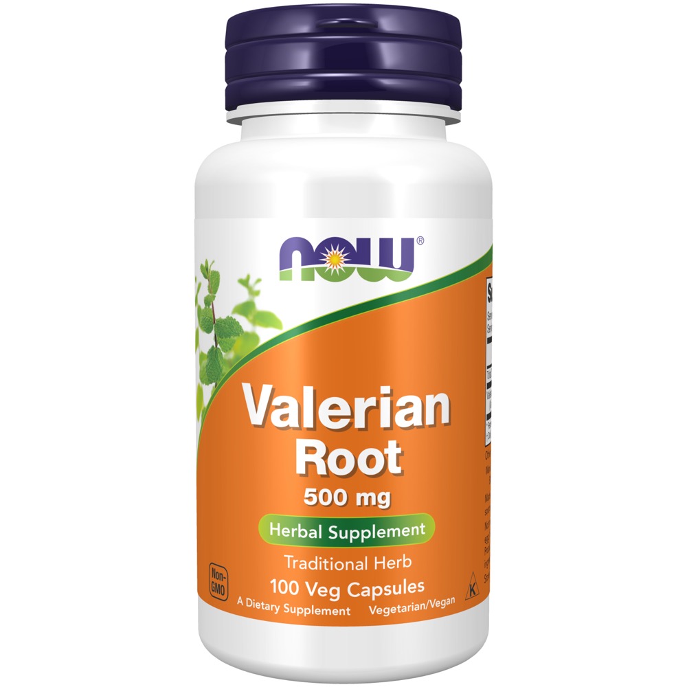 Now Vitamins - Valerian Root 500Mg 100 Caps
