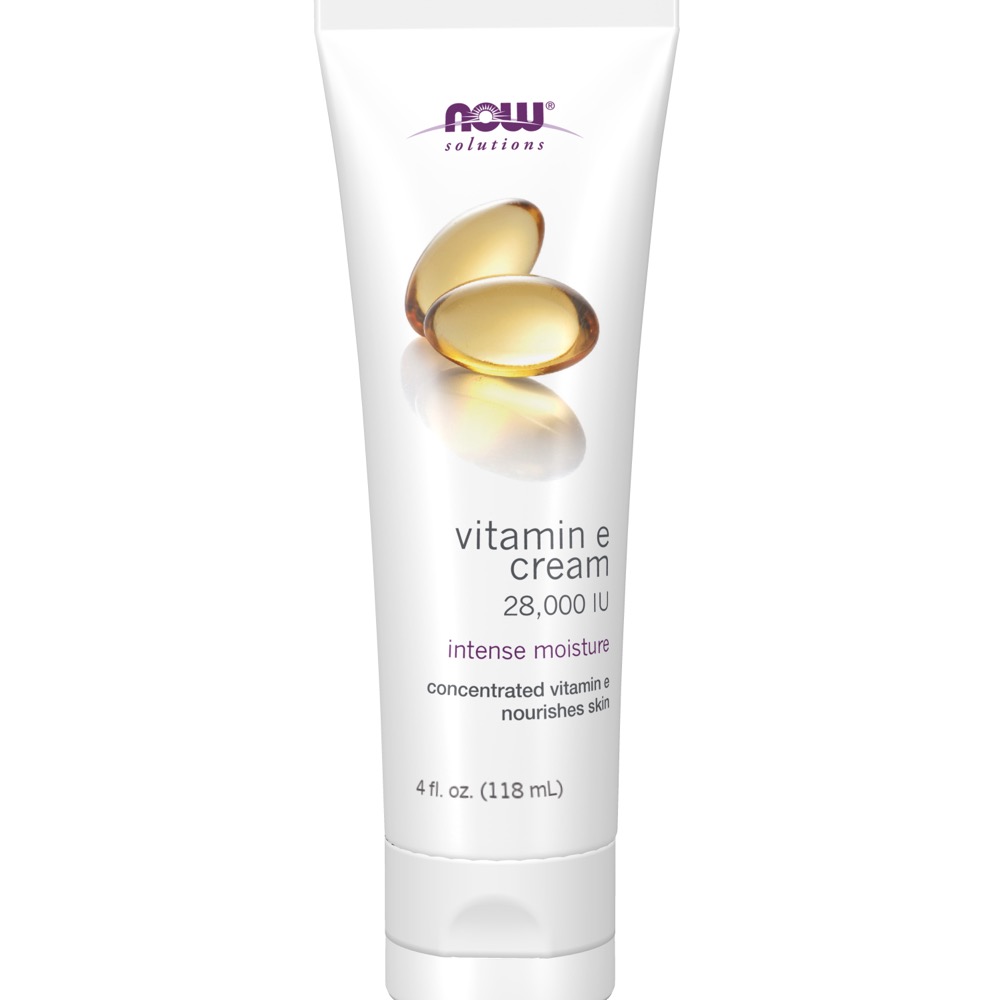 Now Vitamins - Vitamin E Cream 28,000 Iu 4 Fl oz.