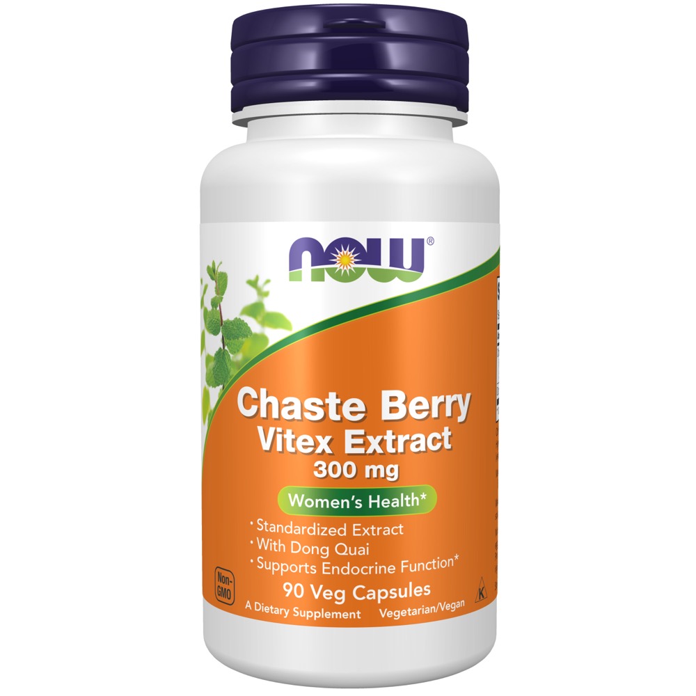 Now Vitamins - Vitex 300Mg 10.5%  90 Vcaps  
