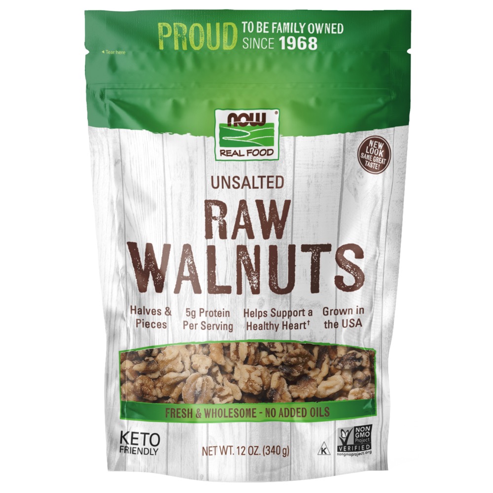 Now Vitamins - Walnuts 12 oz