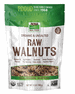 Now Vitamins - Organic Walnuts Halves & Pieces 12 oz