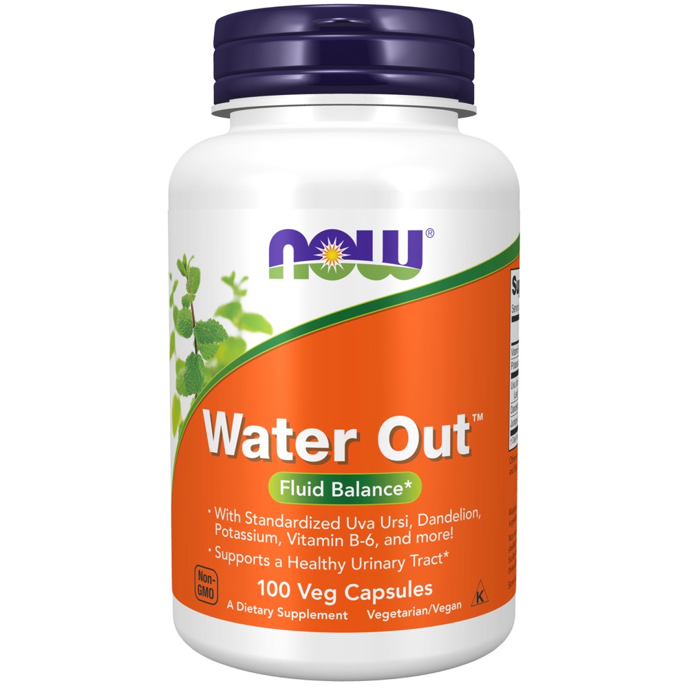 Now Vitamins - Water Out 100 Vcaps