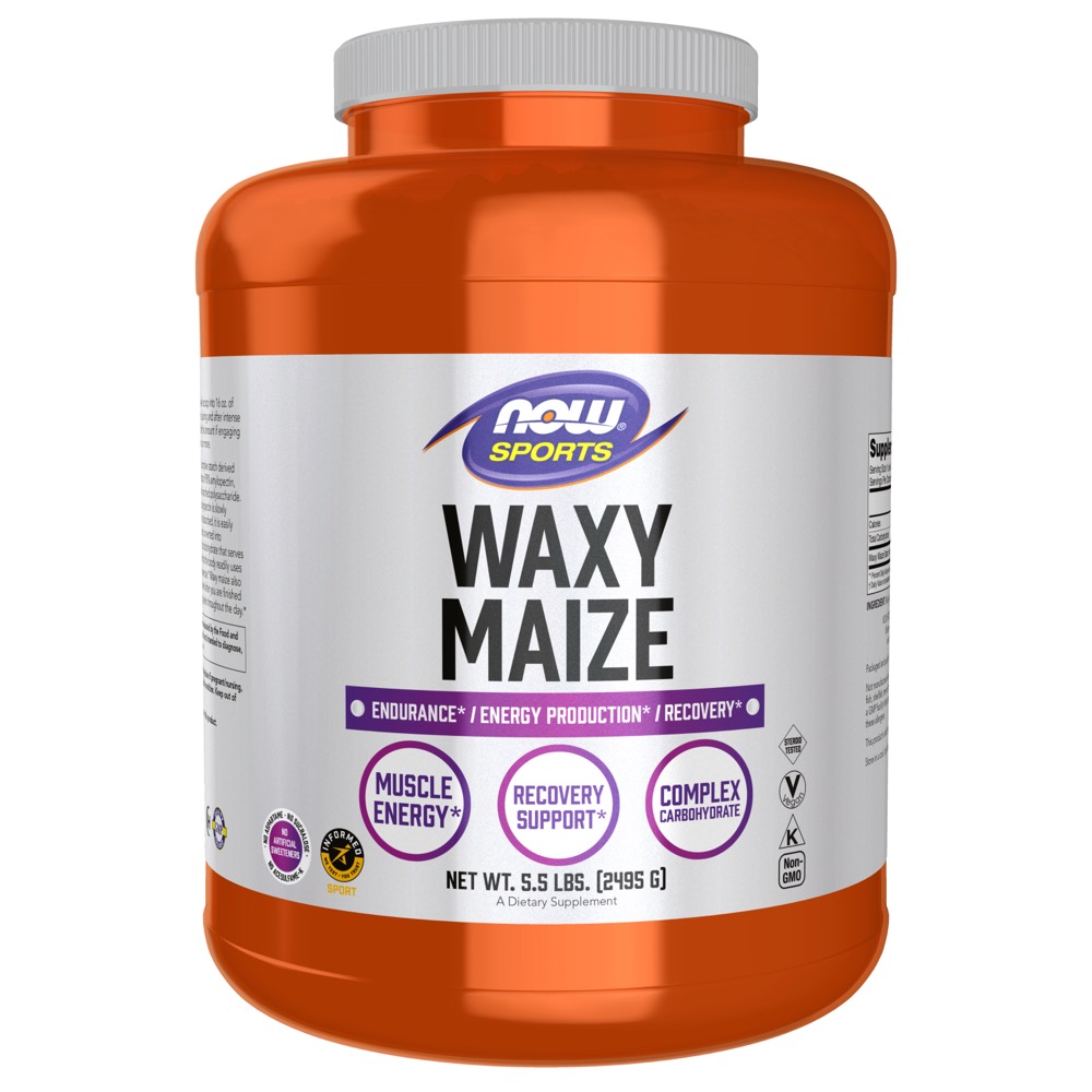 Now Vitamins - Waxy Maize Powder 5.5 Lbs.-OUT OF STOCK