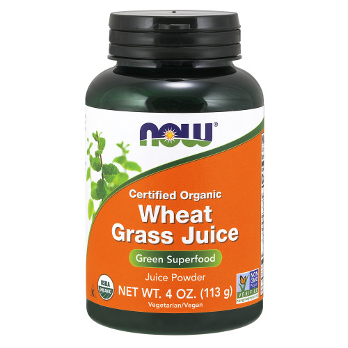 Now Vitamins - Wheat Grass Juice 4 oz.