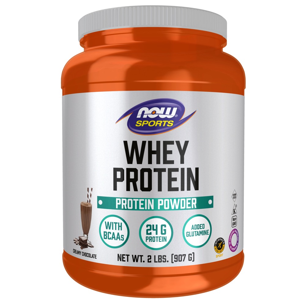 Now Vitamins - Whey Protein Dutch Chocolate 2 Lbs