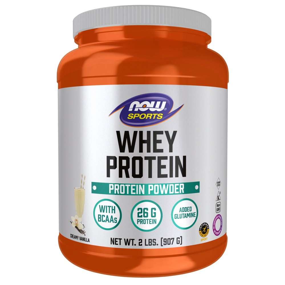  Now Vitamins - Whey Protein Vanilla 2 Lb