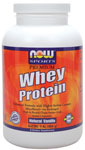 Now Vitamins - Whey Protein Van W/Glutamine 1 Lb
