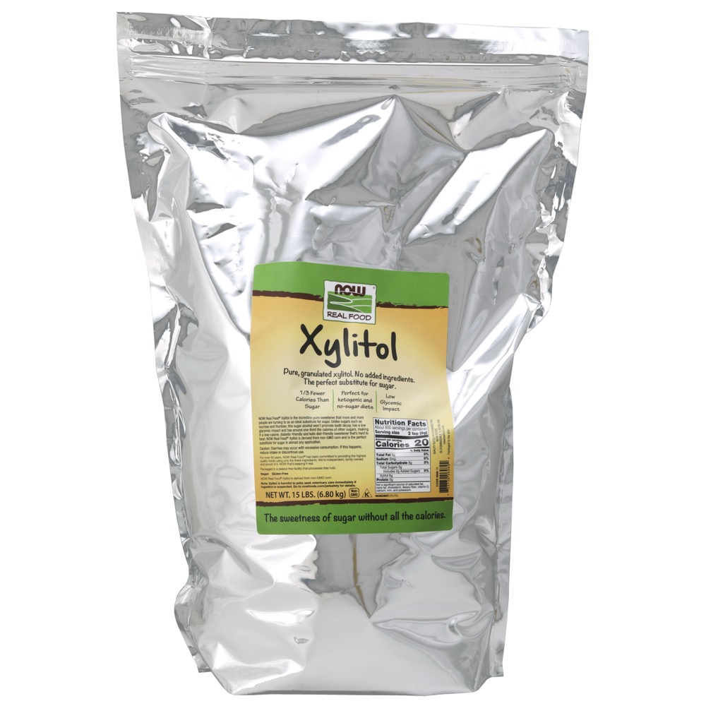 Now Vitamins - Xylitol 15 Lbs.