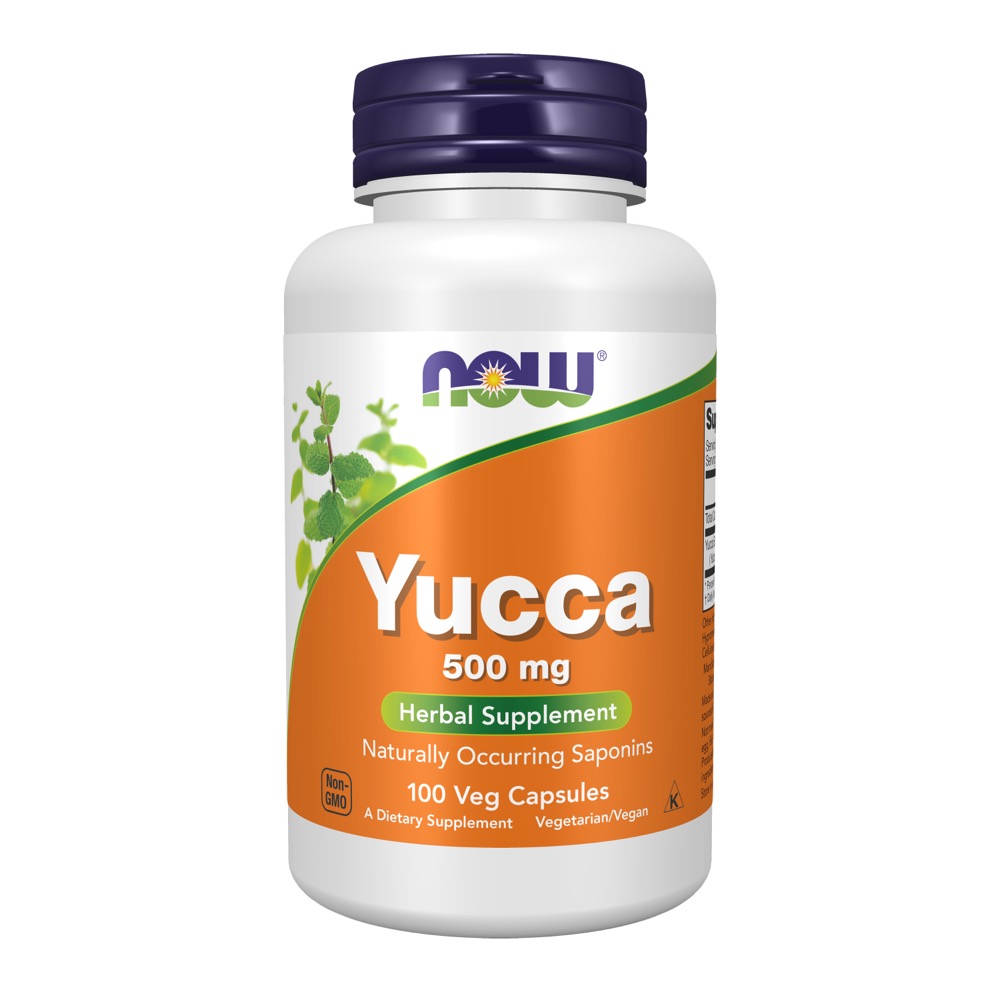 Now Vitamins - Yucca 500 Mg 100 Caps 