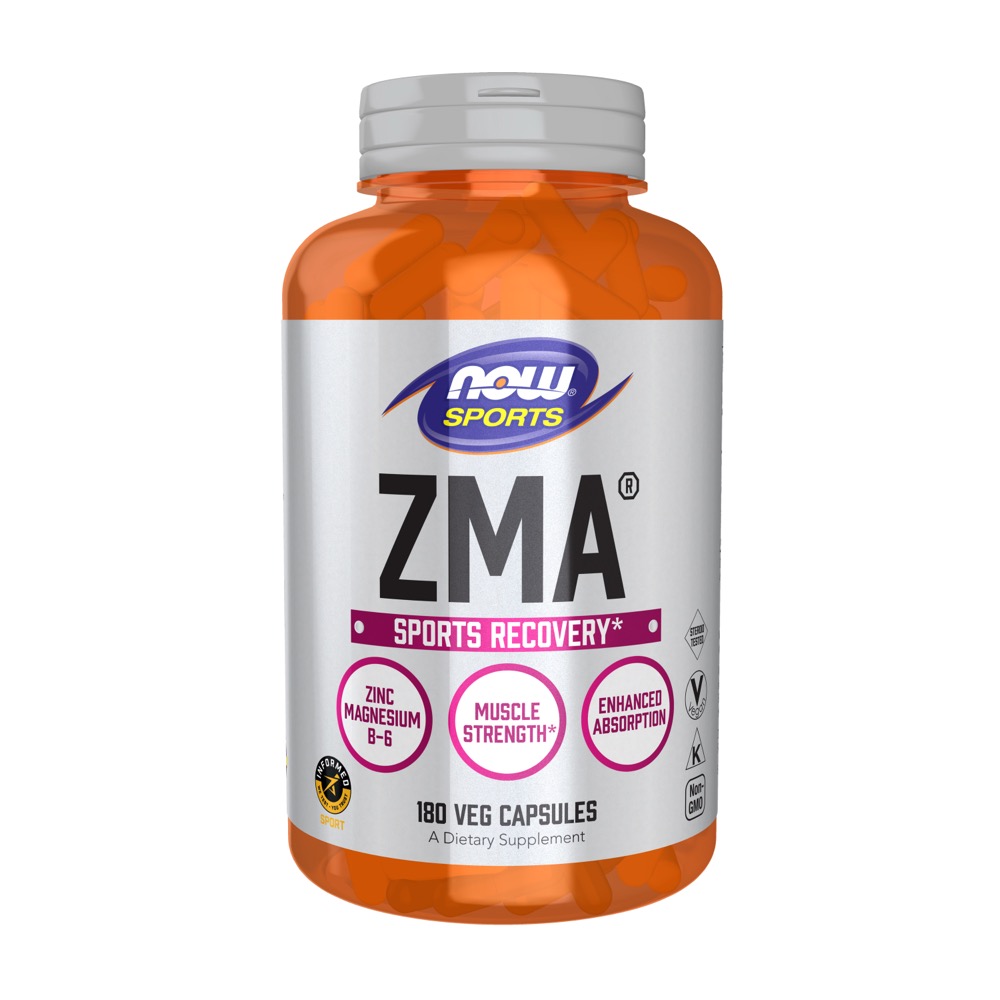 Now Vitamins - ZMA 180 Caps