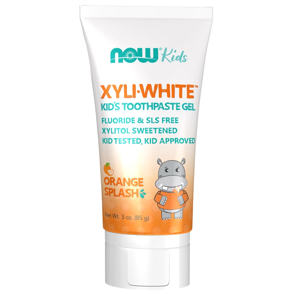 Now Vitamins - Kid'S Xyliwhite(Tm) Orange Toothpaste 3 Oz Tube