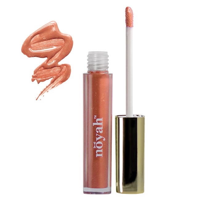 Noyah All Natural Summertime Peach Lip Gloss 0.1oz