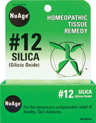 NuAge #12 Silica 125 Tabs-OUT OF STOCK